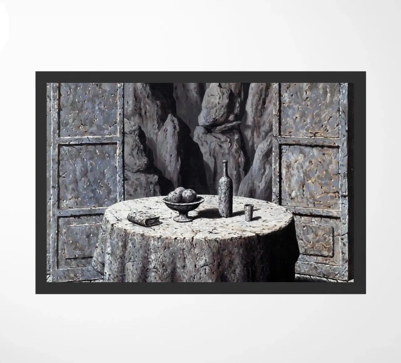 René Magritte - Memoria di un viaggio III zerbino da Classic Art Prints
