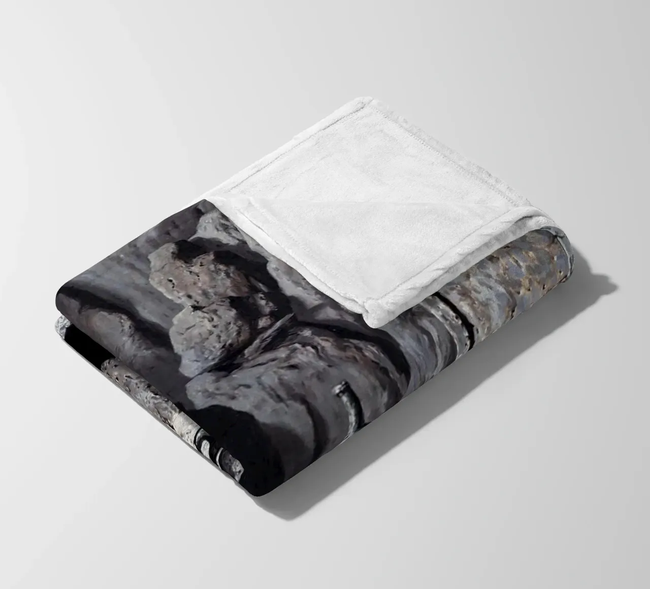 René Magritte - Memoria di un viaggio III coperta in pile da Classic Art Prints
