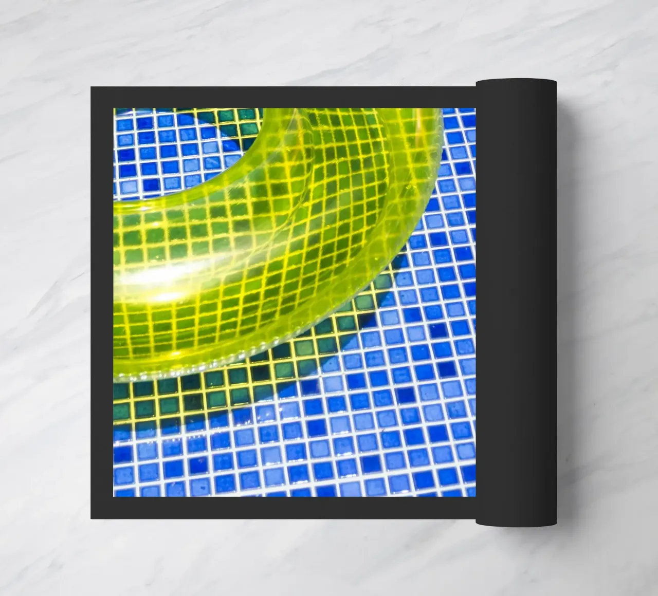 Pool #7 doormat by rafael campezato