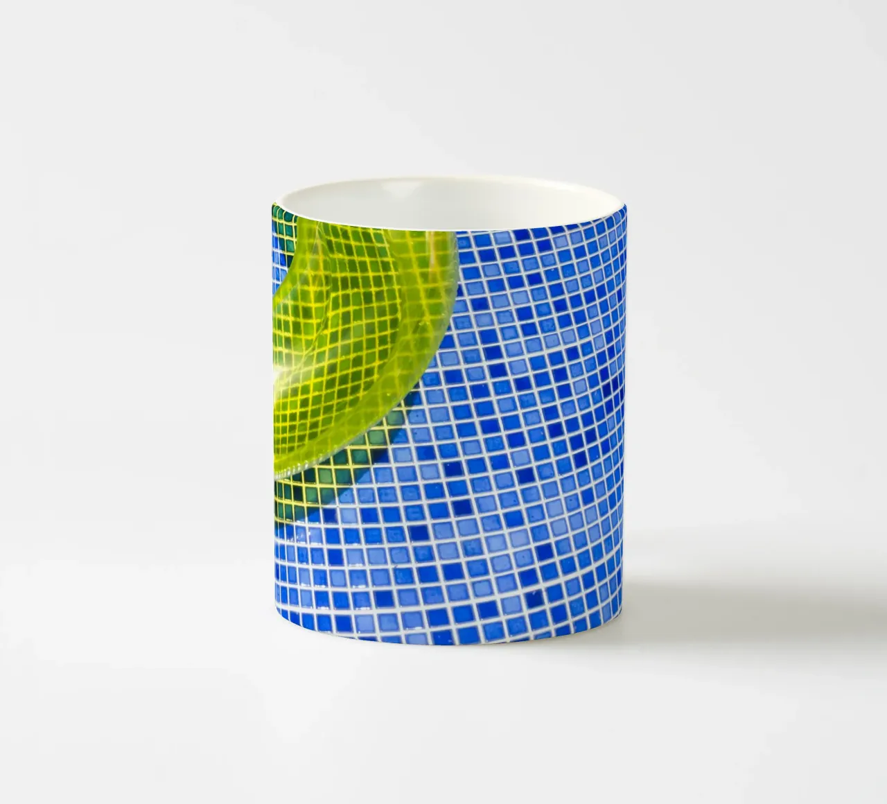 Pool #7 ceramic mug by rafael campezato
