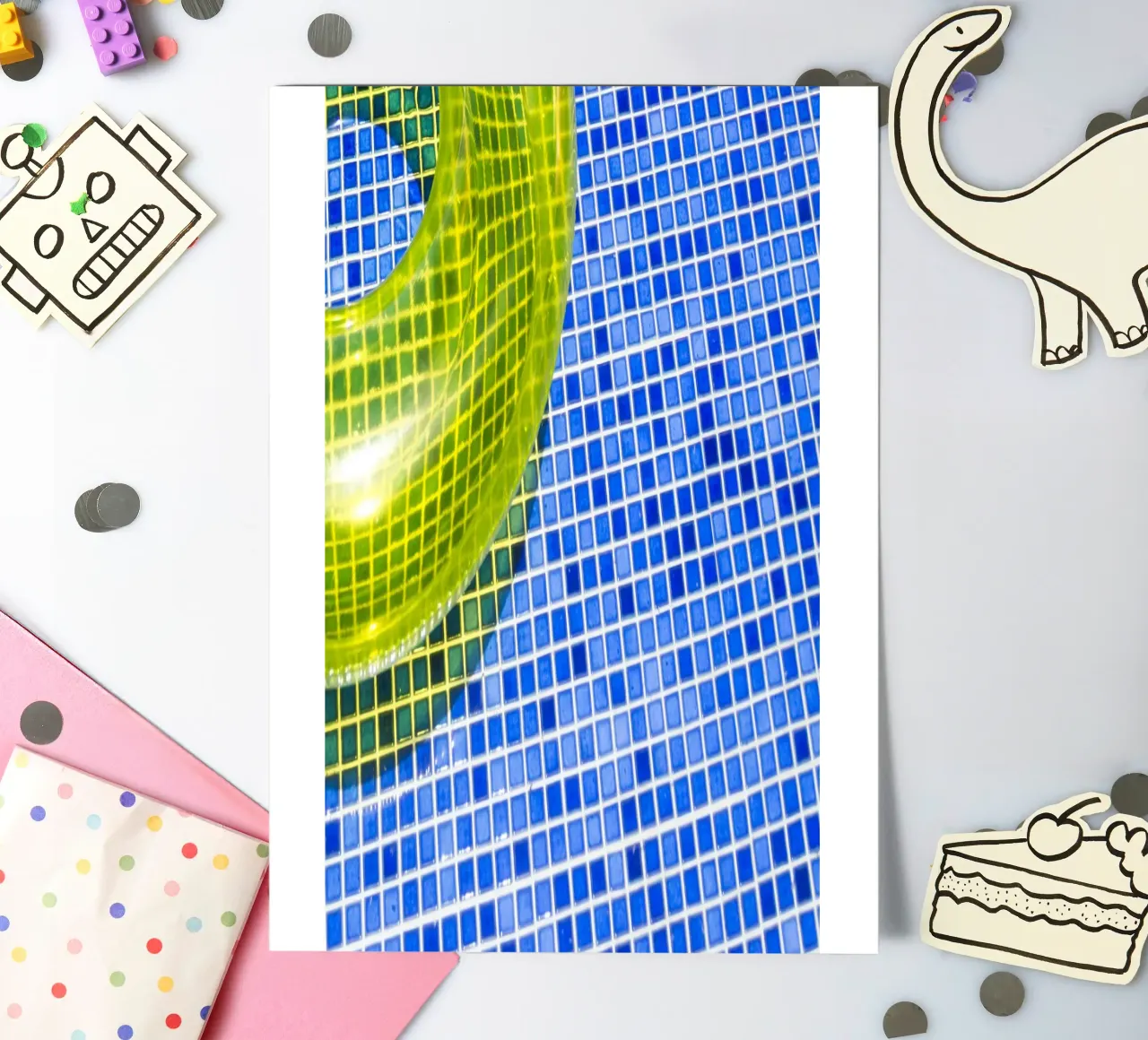 Pool #7 sticker sheet by rafael campezato