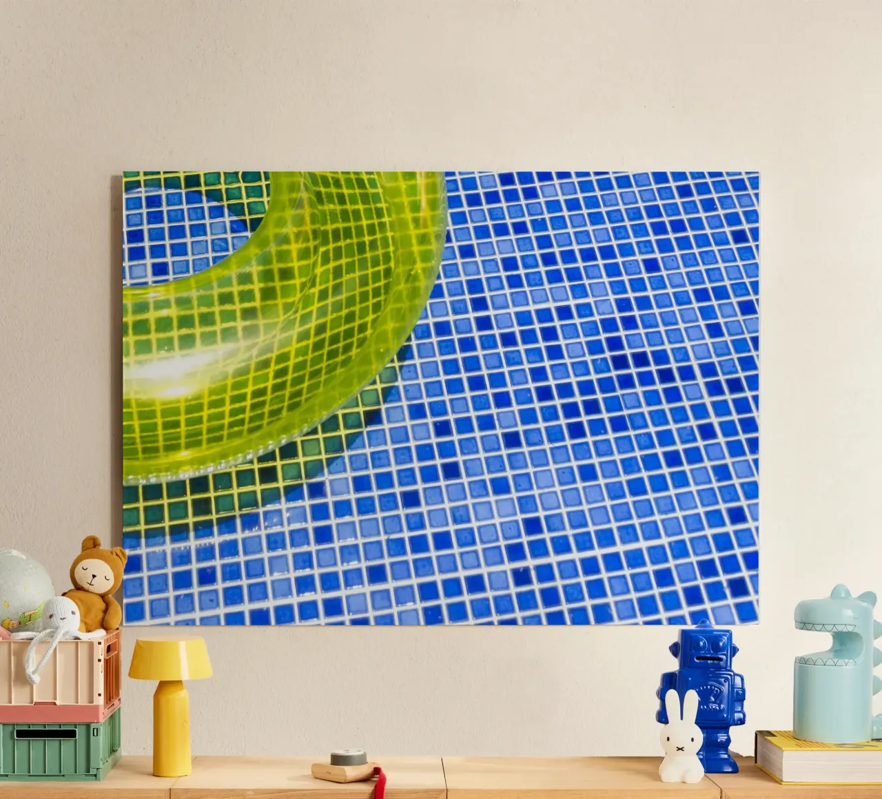 Piscina #7 plexiglass da rafael campezato