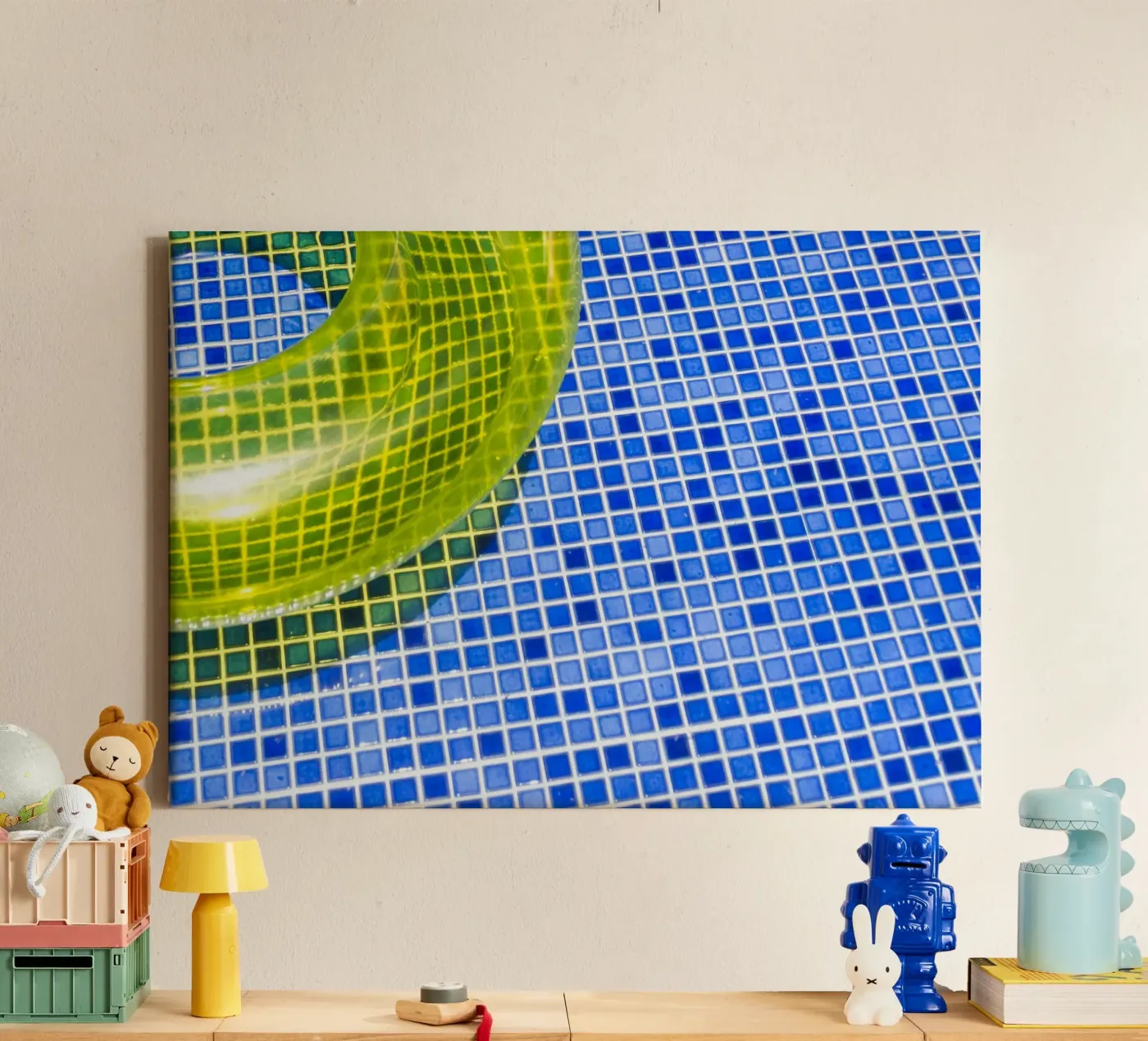 Pool #7 canvas by rafael campezato