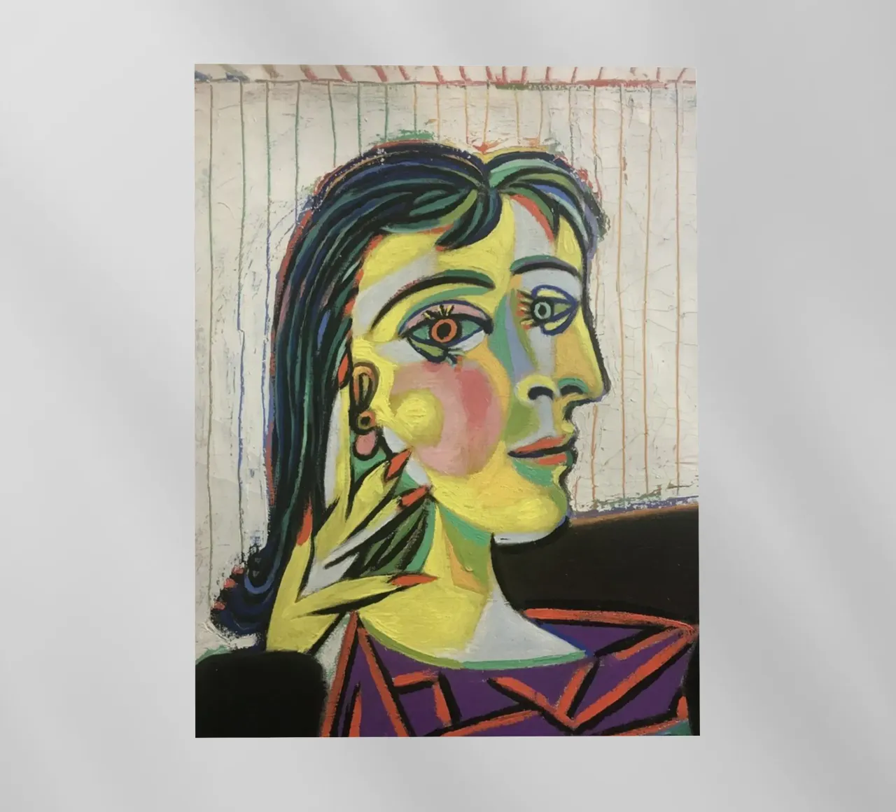 Picasso Donna Due Facce pellicola backlit da Günstiger Laden