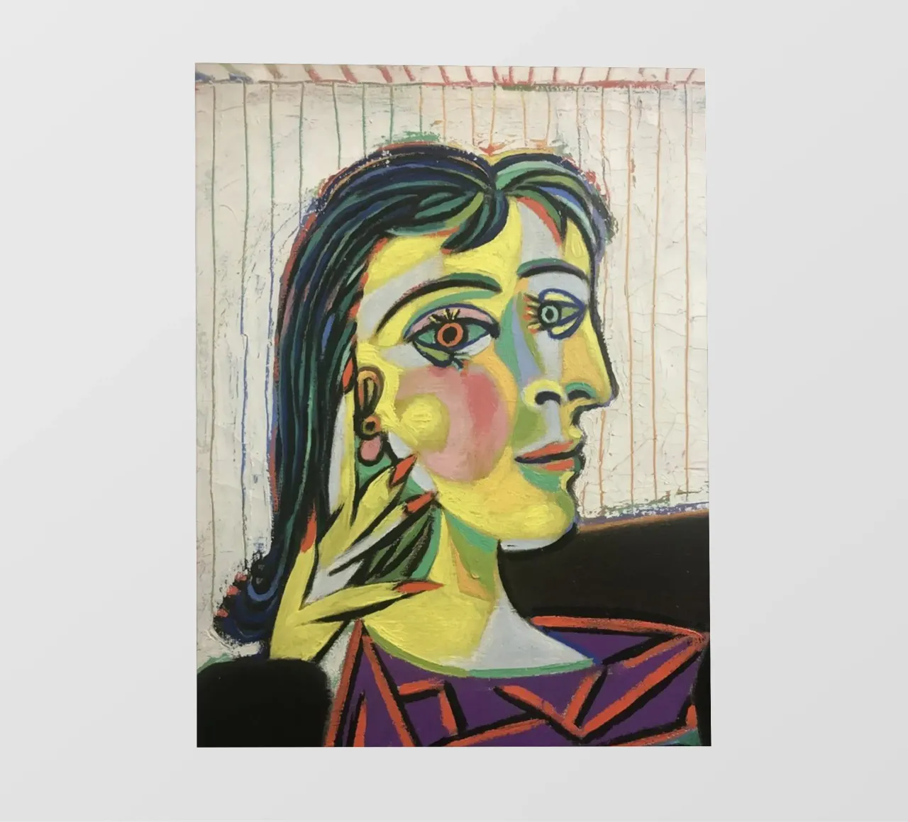 Picasso Donna Due Facce pellicola backlit da Günstiger Laden