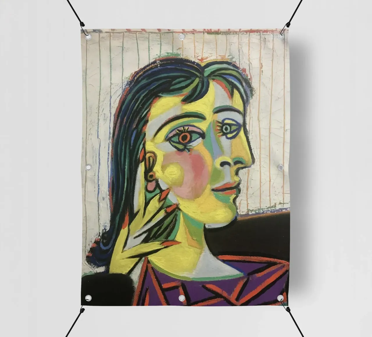 Picasso Donna Due Facce telo in pvc da Günstiger Laden