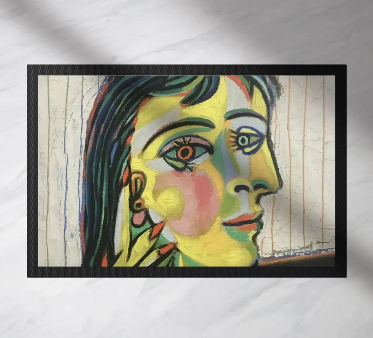 Picasso Donna Due Facce zerbino da Günstiger Laden