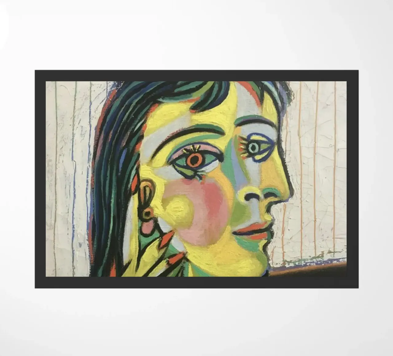 Picasso Donna Due Facce zerbino da Günstiger Laden