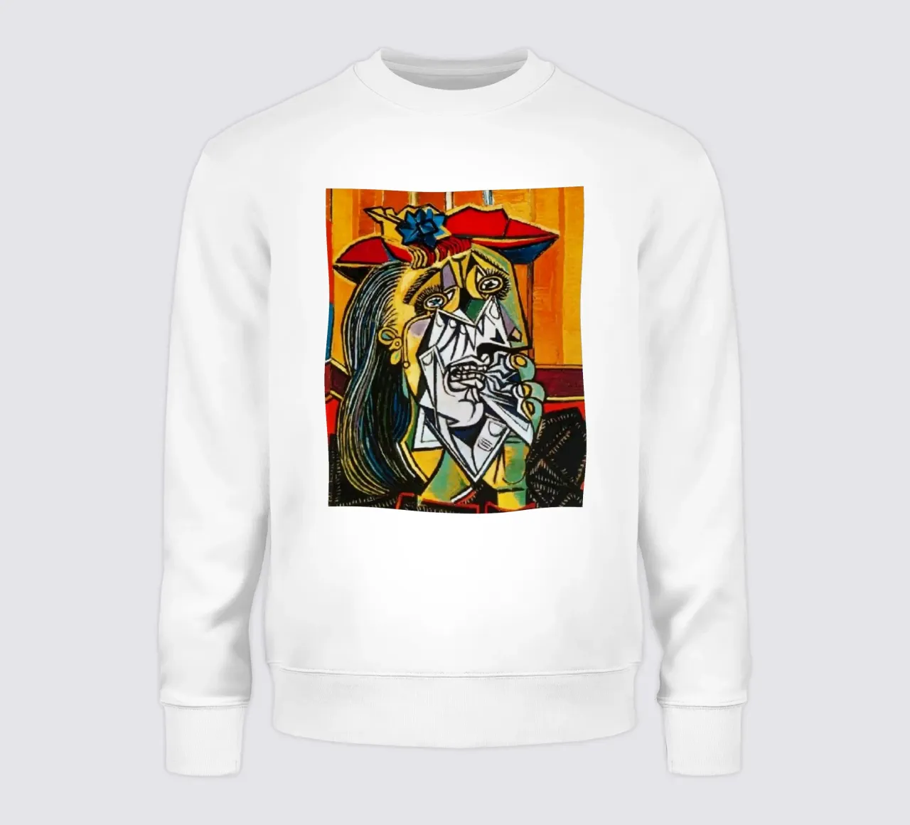 Picasso Re astratto felpa da Günstiger Laden