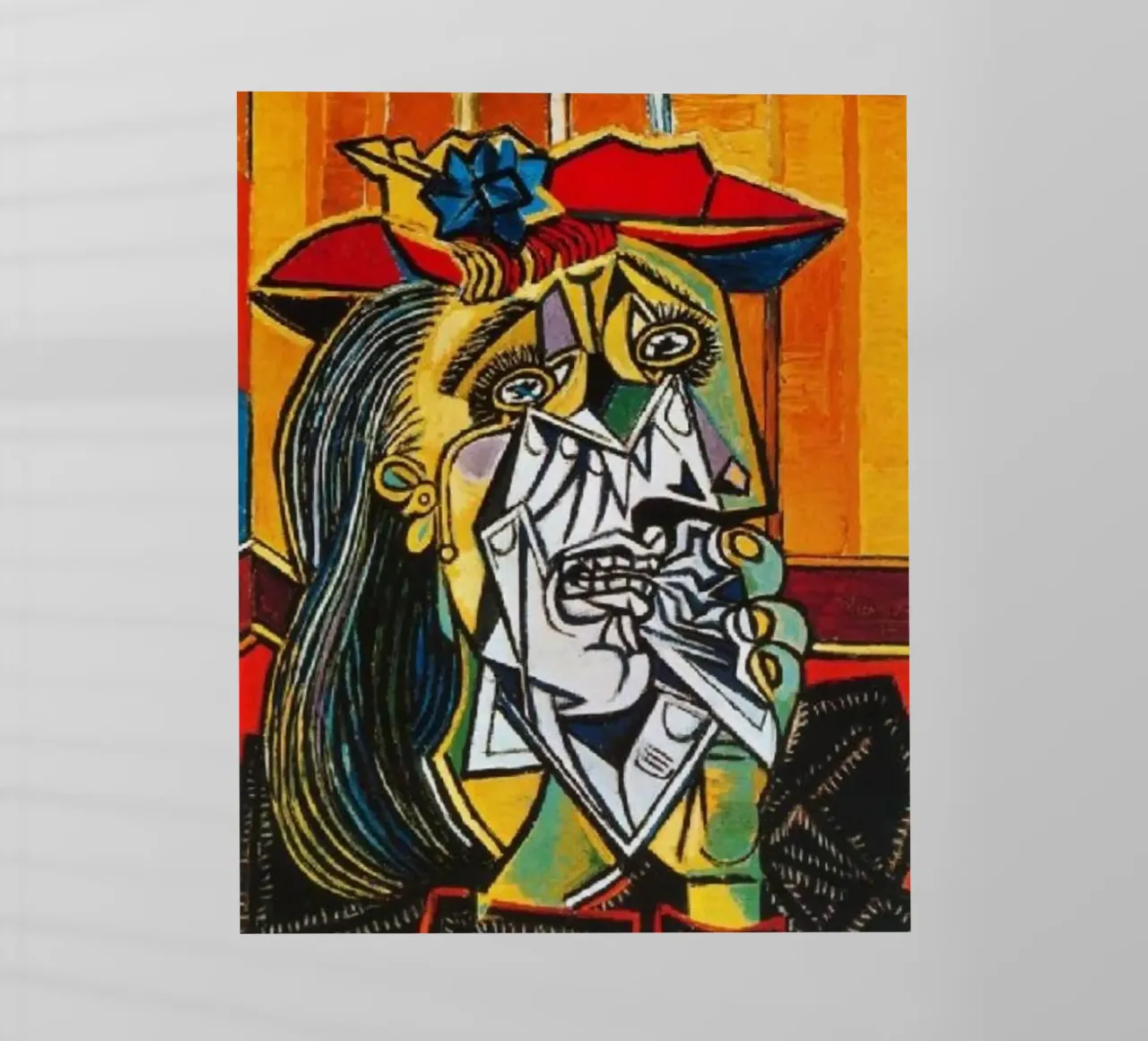 Picasso Re astratto pellicola backlit da Günstiger Laden