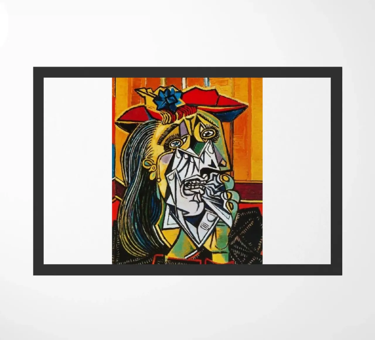 Picasso Re astratto zerbino da Günstiger Laden