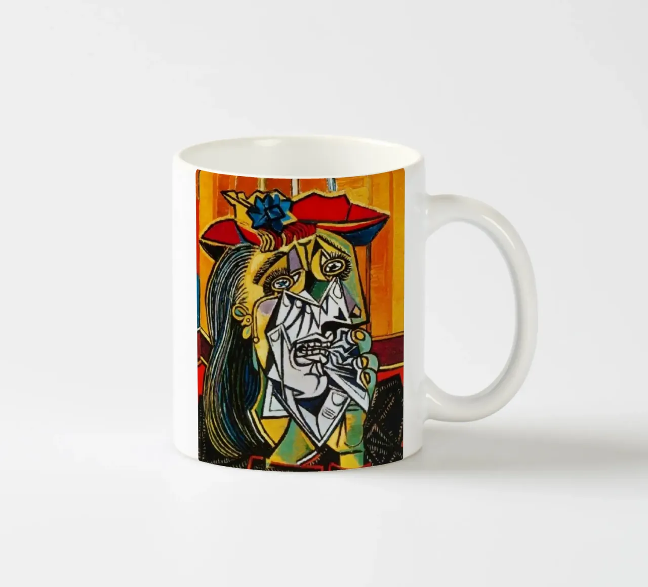Picasso Re astratto tazza in ceramica da Günstiger Laden