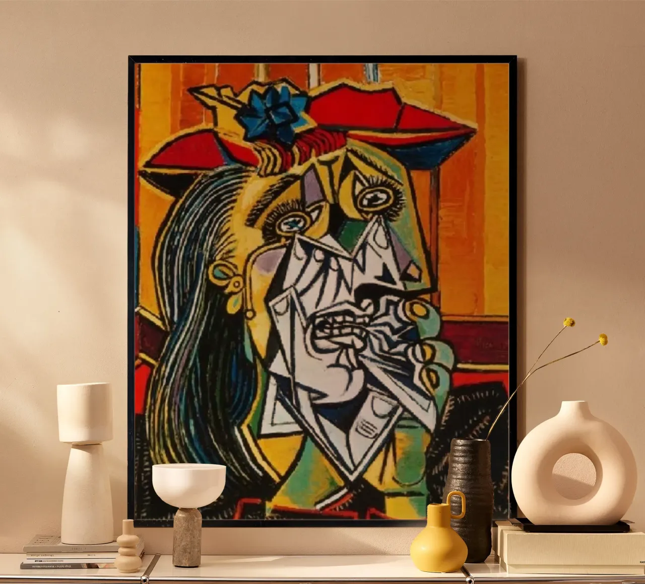 Picasso Re astratto poster da Günstiger Laden