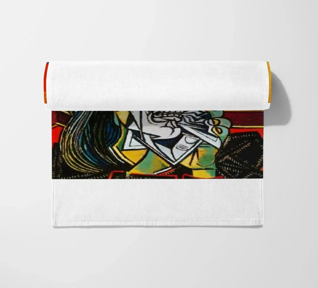 Picasso Re astratto telo mare da Günstiger Laden
