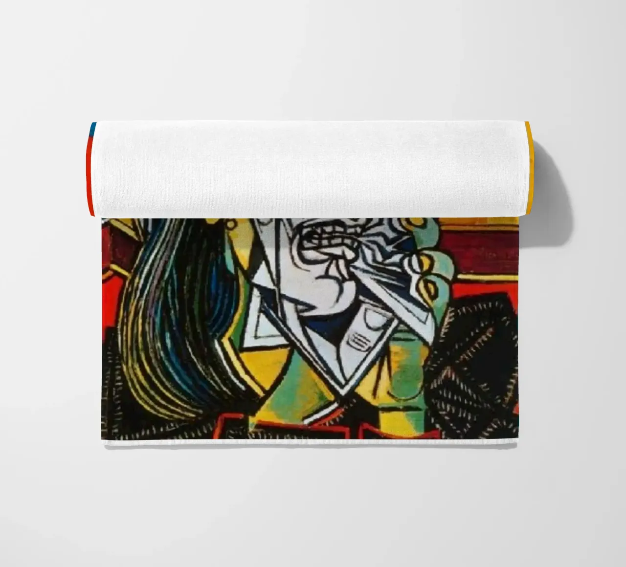 Picasso Re astratto telo mare da Günstiger Laden