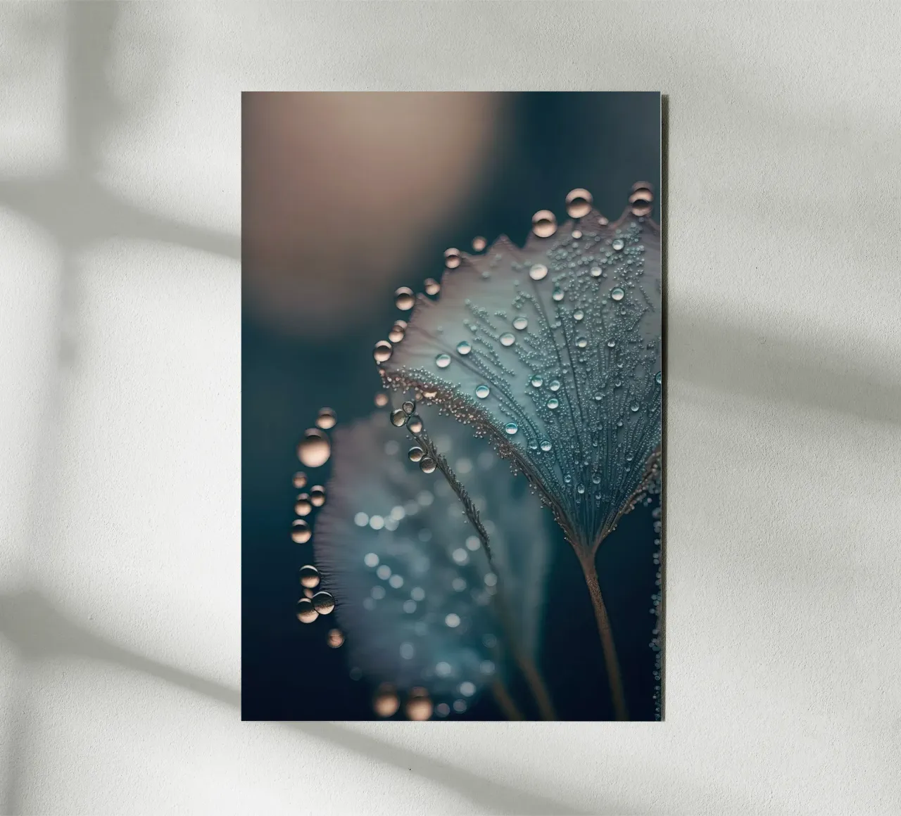 Wet Leafs alluminio dibond da treechild