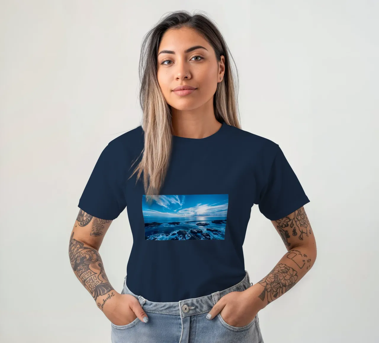 Cielo e mare t-shirt da Wild Beauty