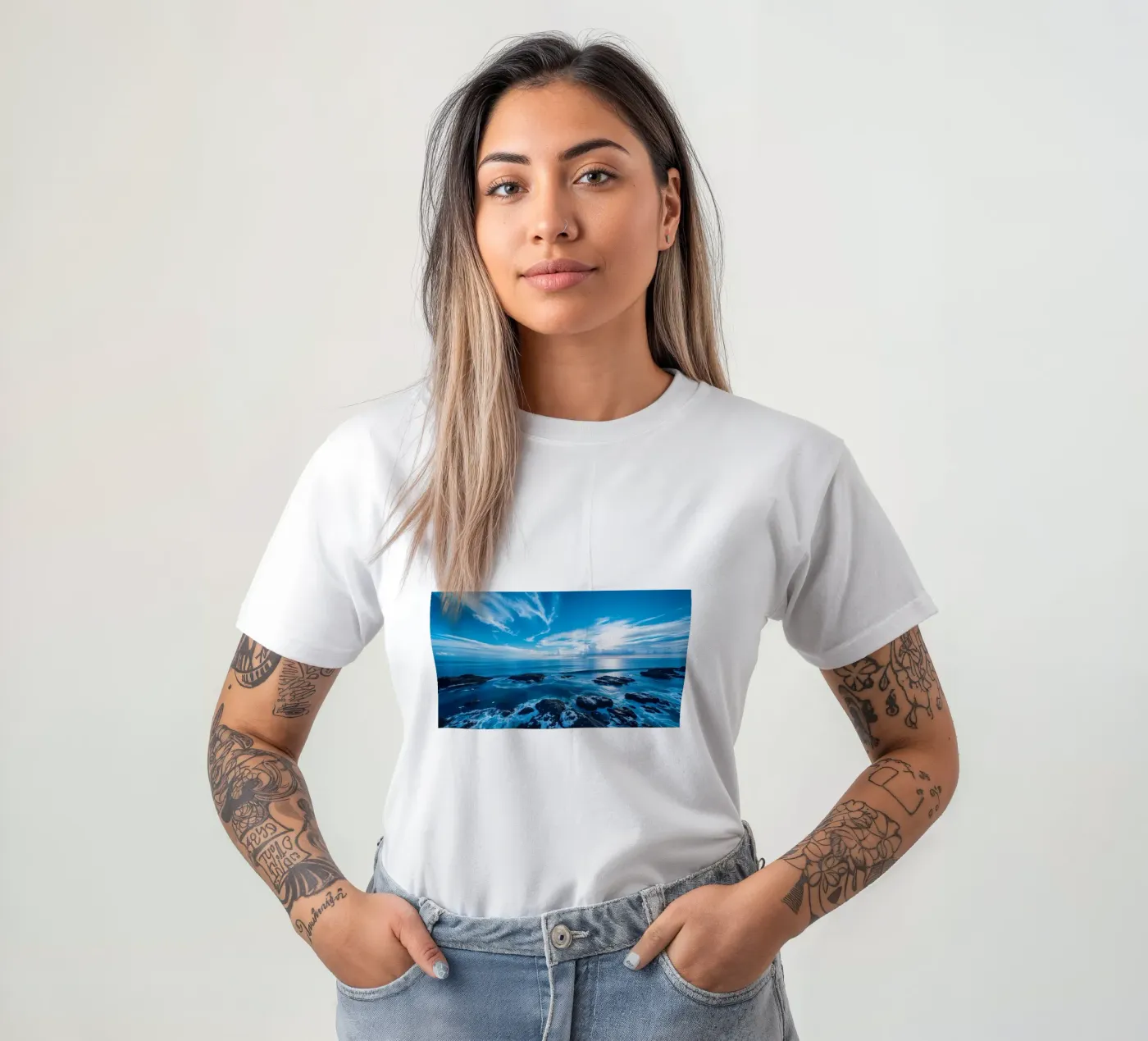 Cielo e mare t-shirt da Wild Beauty