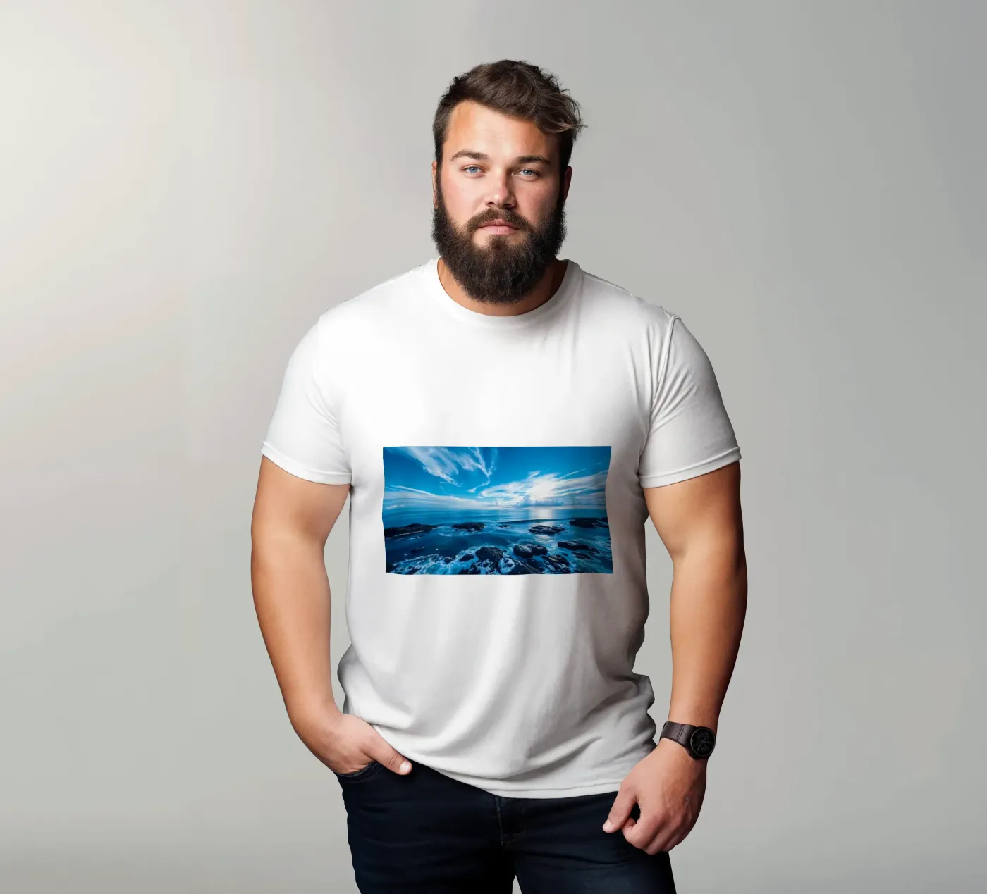 Cielo e mare t-shirt da Wild Beauty