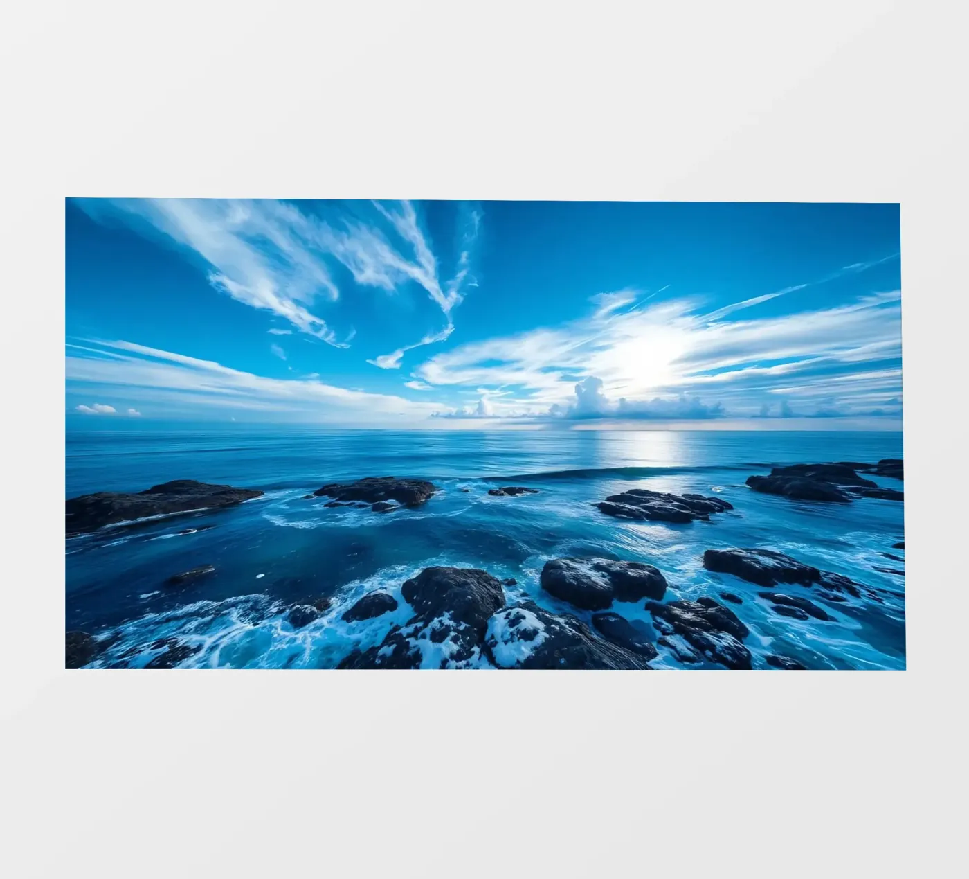 Cielo e mare pellicola backlit da Wild Beauty