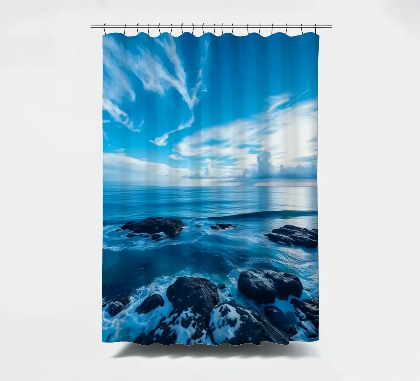 Cielo e mare tenda da doccia da Wild Beauty