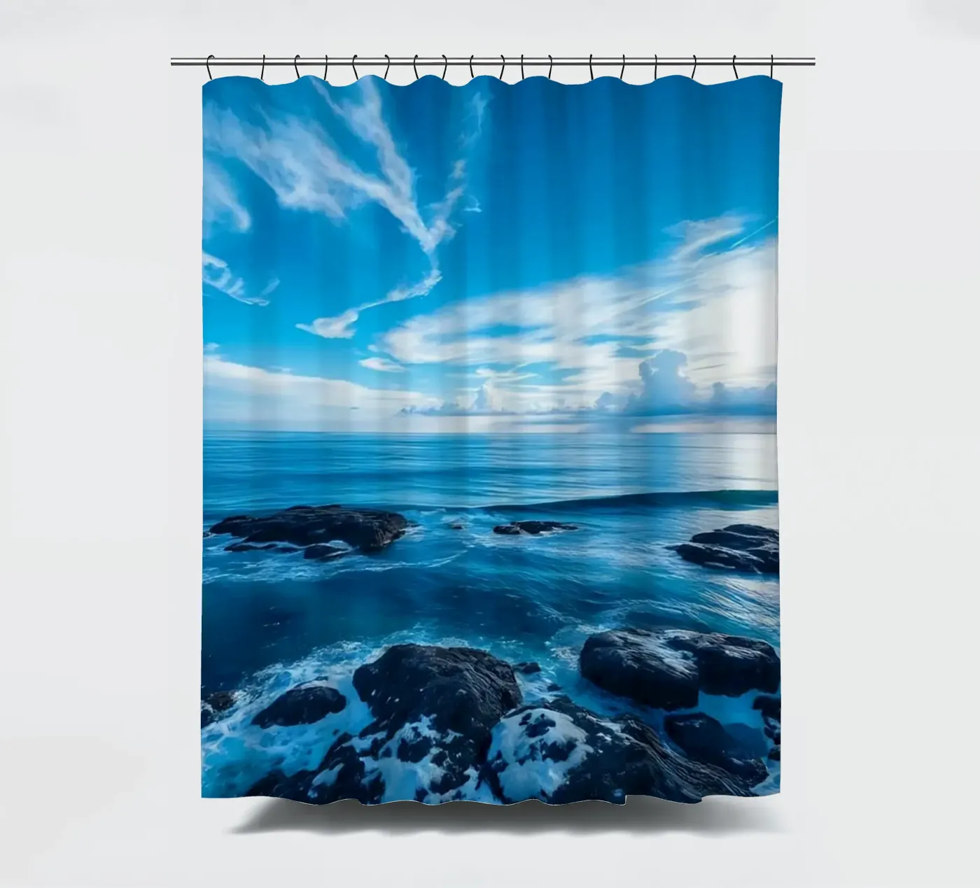 Cielo e mare tenda da doccia da Wild Beauty