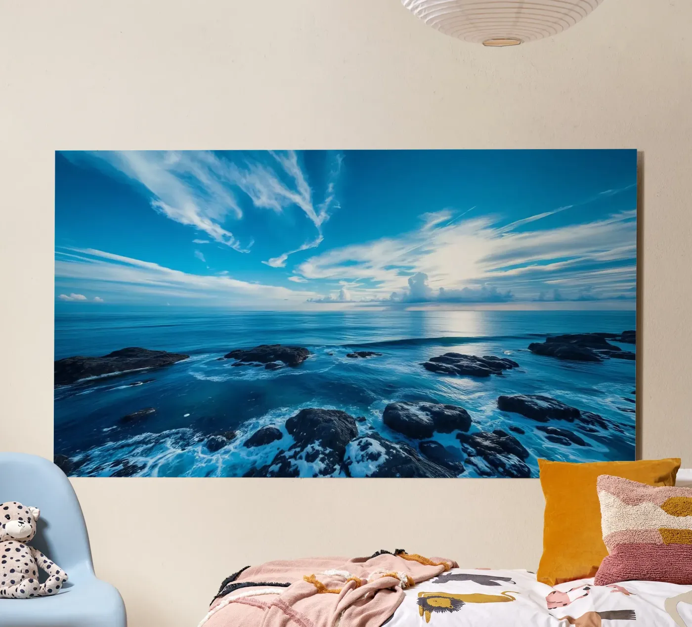 Ciel et mer panneau forex de Wild Beauty