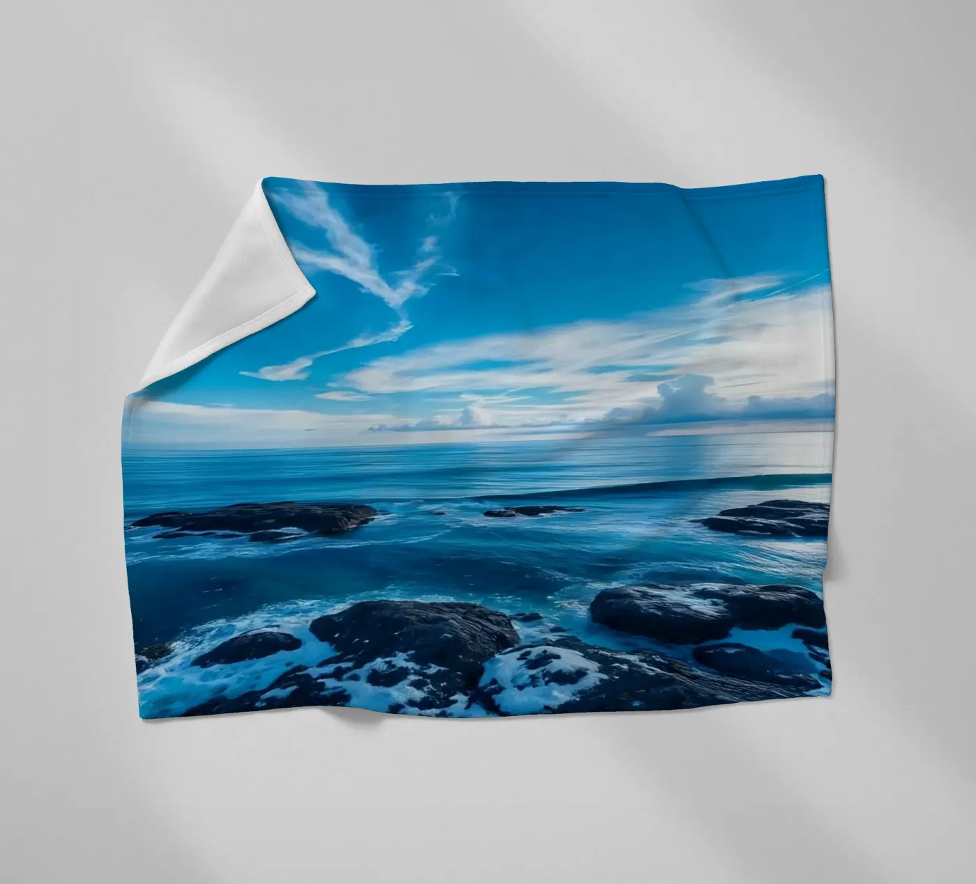 Cielo e mare coperta in pile da Wild Beauty