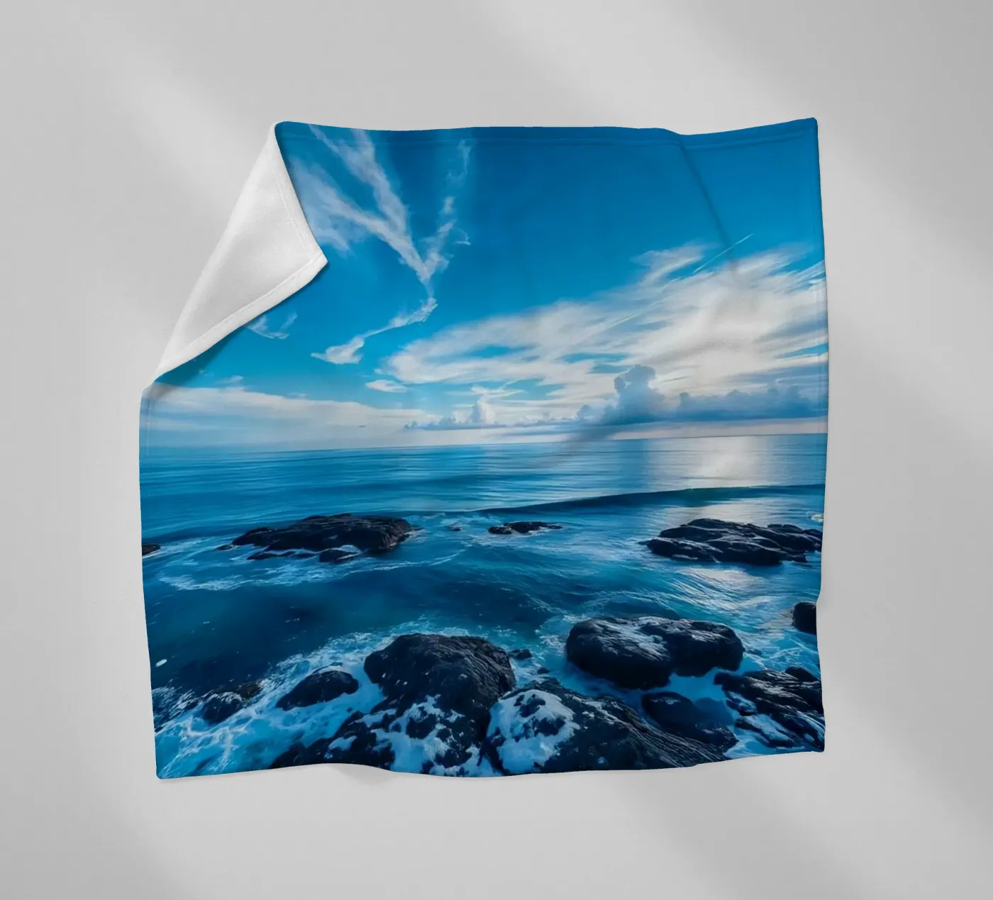 Cielo e mare coperta in pile da Wild Beauty