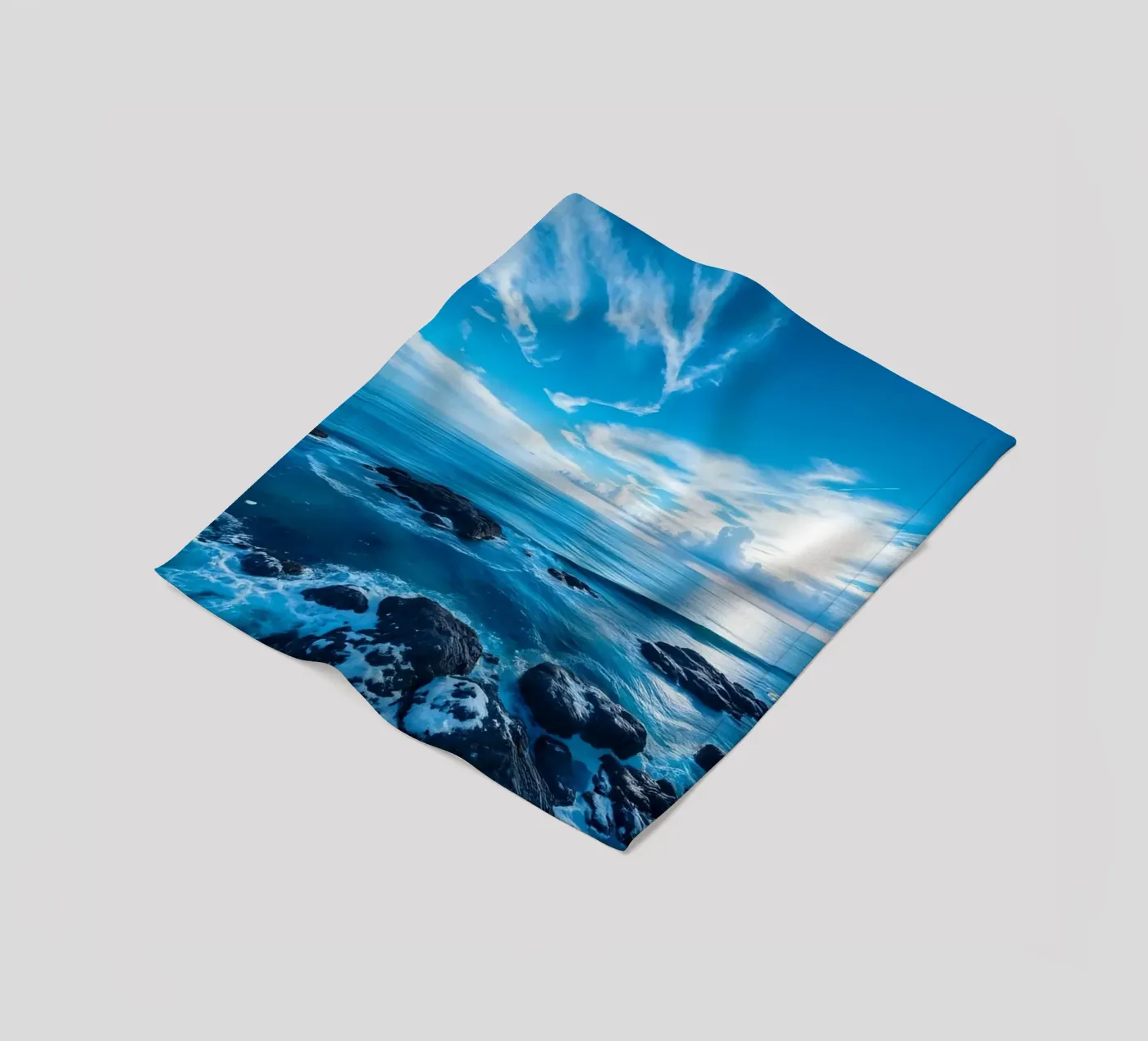 Cielo e mare coperta in pile da Wild Beauty