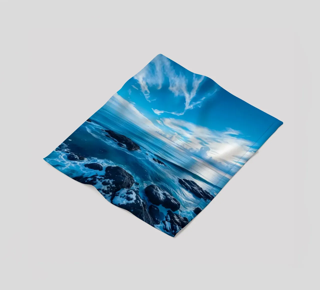 Cielo e mare coperta in pile da Wild Beauty