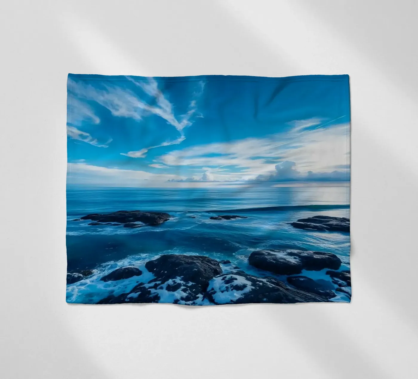 Cielo e mare coperta in pile da Wild Beauty