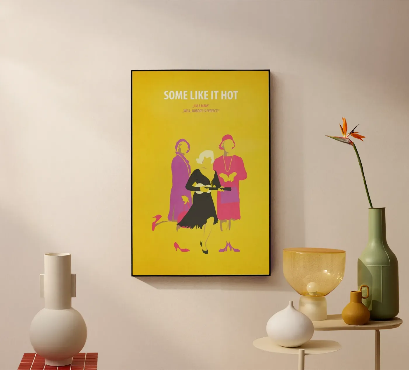 Some like it hot acryl van Fräulein Fisher