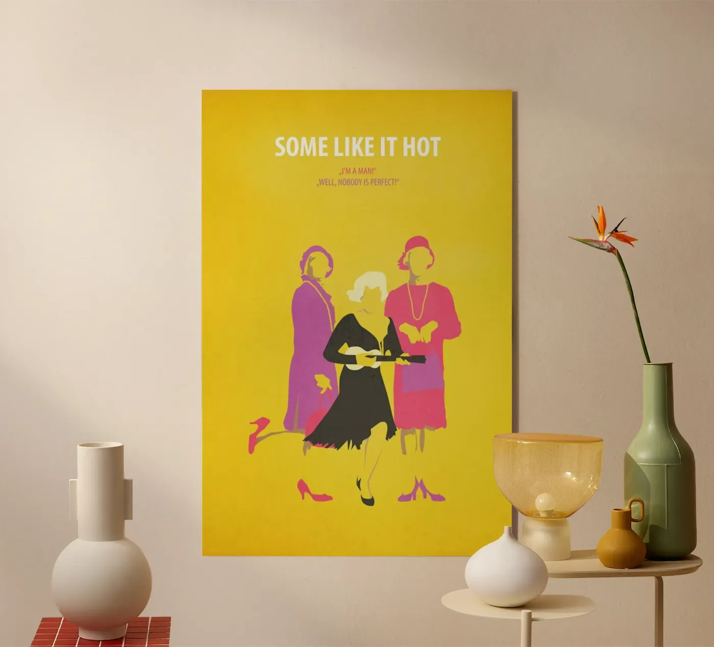 Some like it hot acryl van Fräulein Fisher