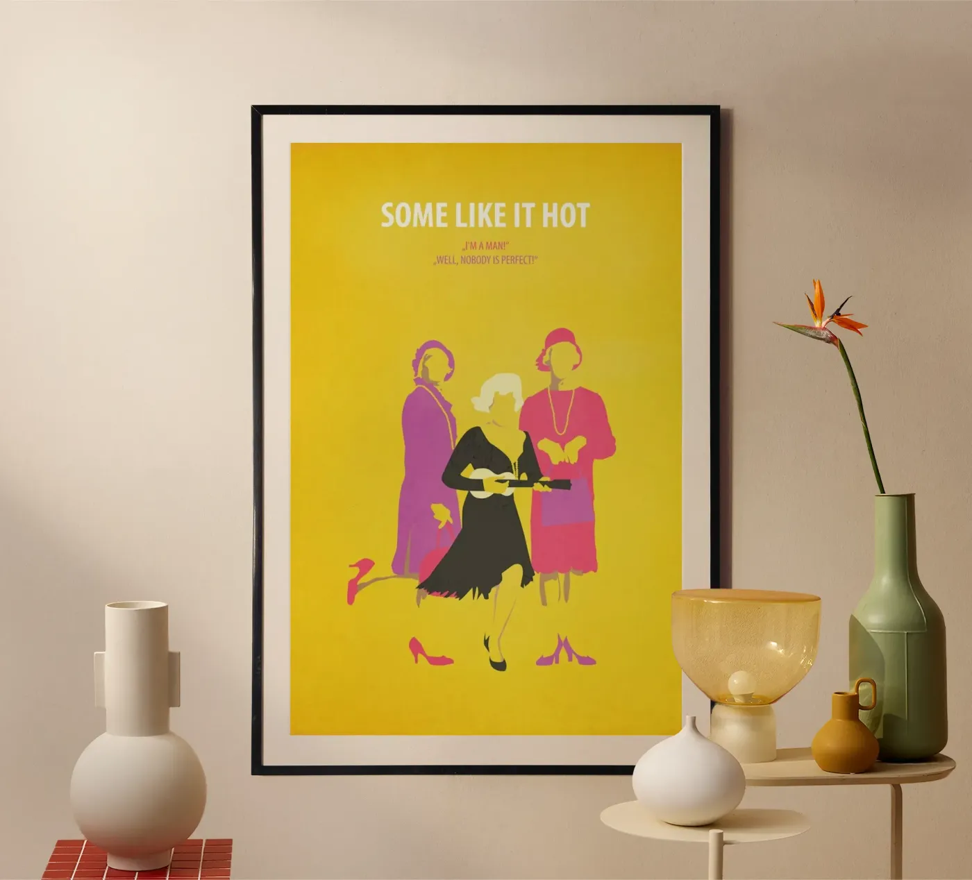 Some like it hot poster da Fräulein Fisher
