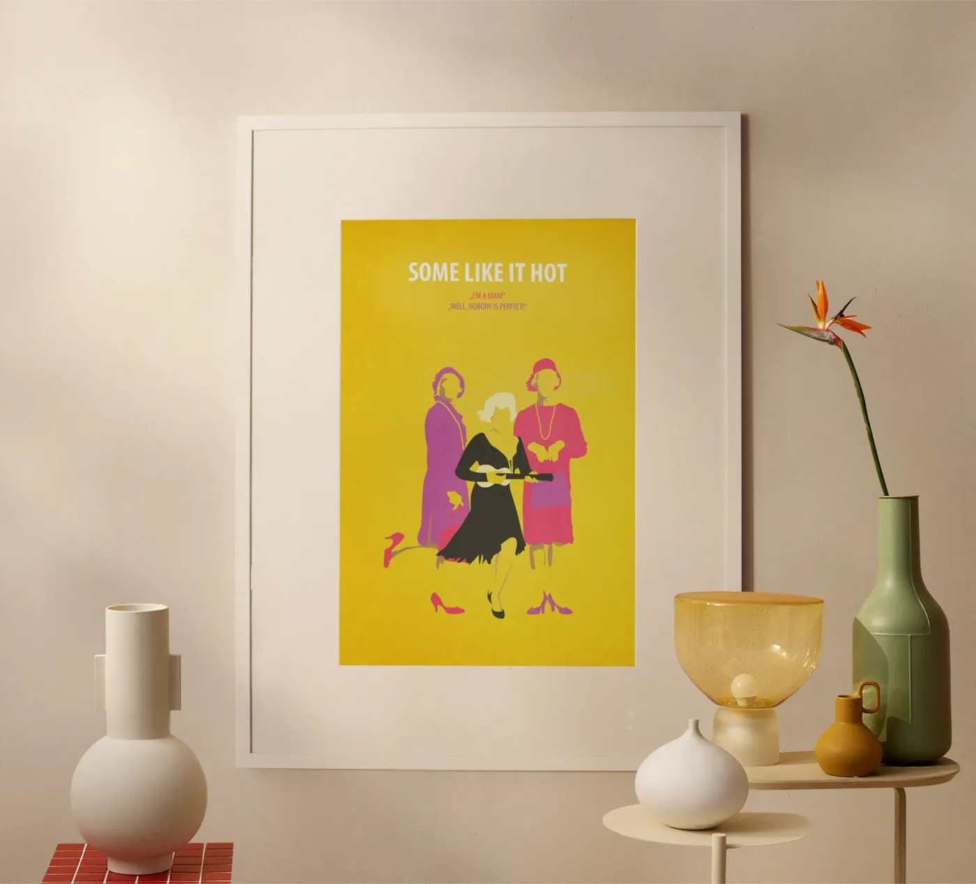Some like it hot poster da Fräulein Fisher