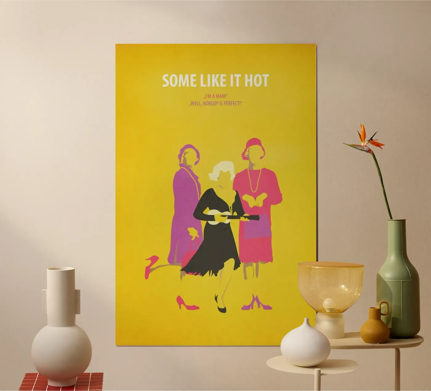Some like it hot poster da Fräulein Fisher