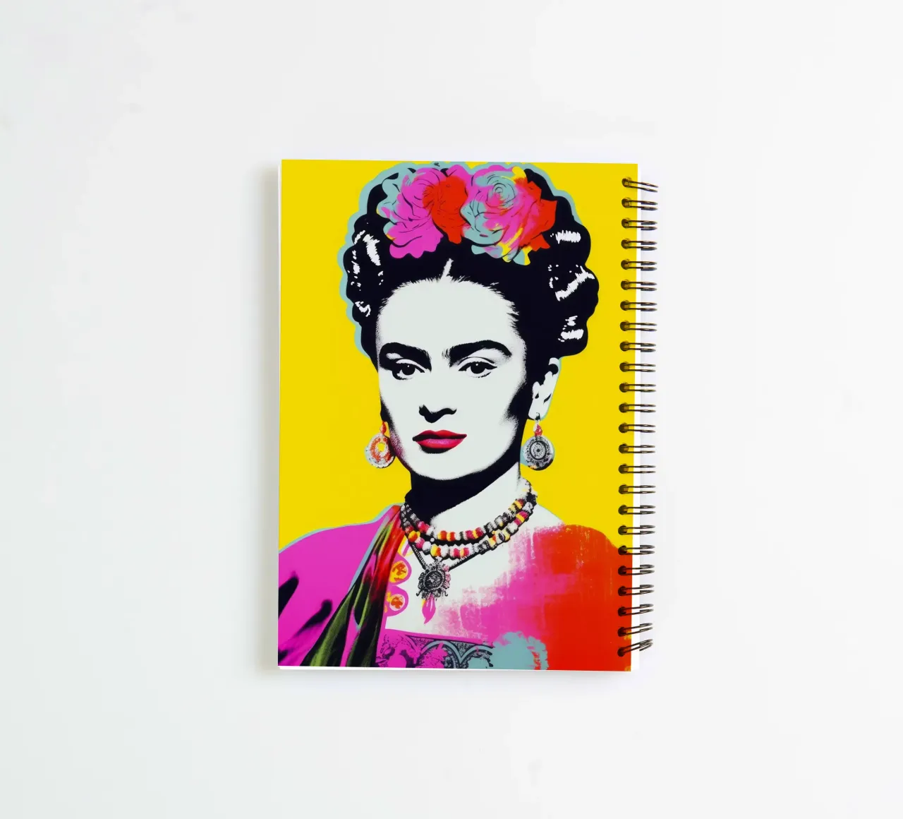 Oh Frida No 2 spiral notebook by treechild