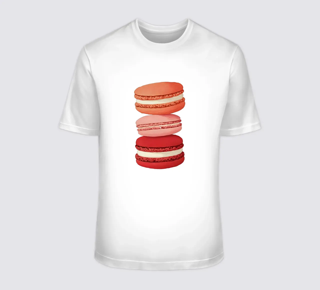 I macarons t-shirt da Curious Canvas