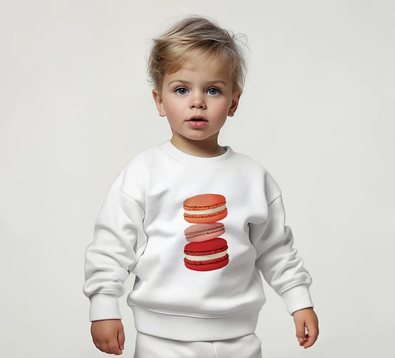 I macarons felpa neonato da Curious Canvas