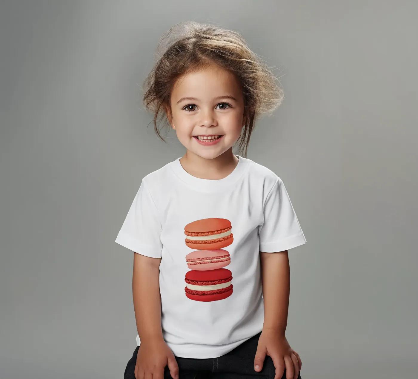 I macarons t-shirt bambini da Curious Canvas