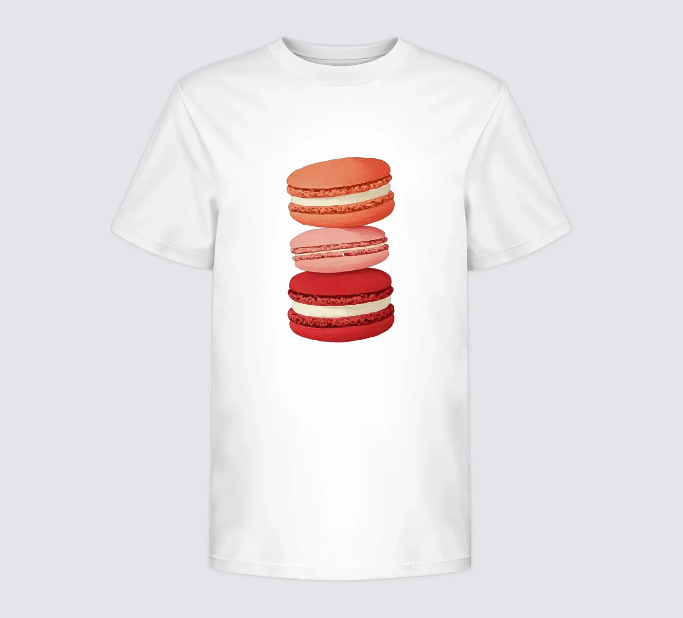Macarons kinder t-shirt van Curious Canvas