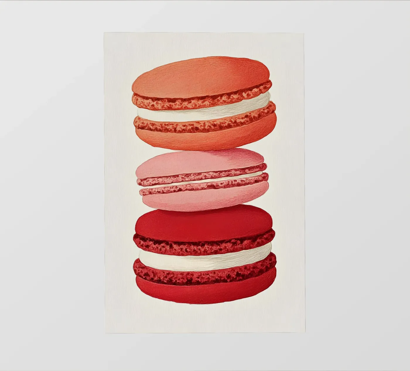 Macarons backlit folie van Curious Canvas