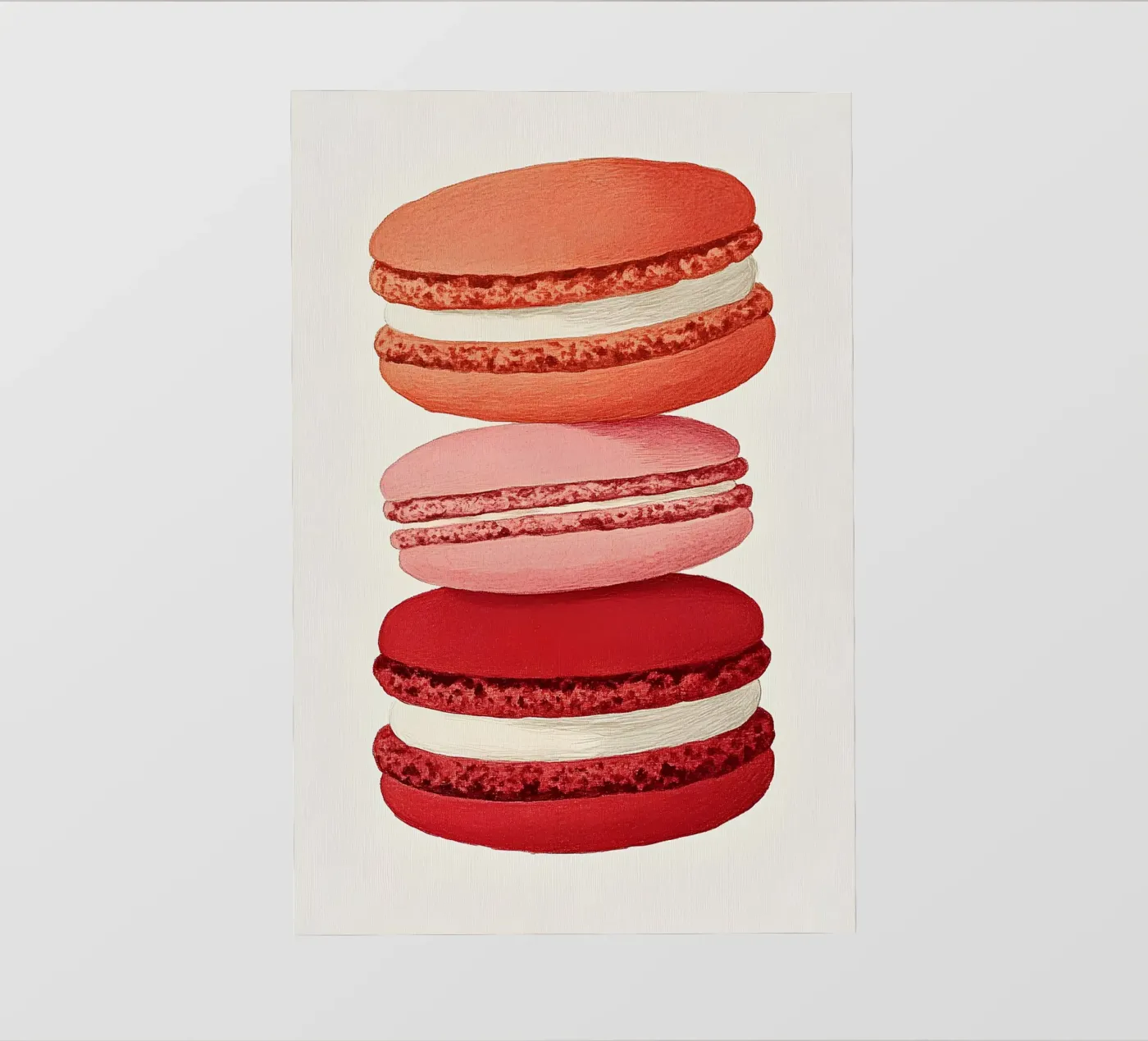 Macarons fotobehang van Curious Canvas