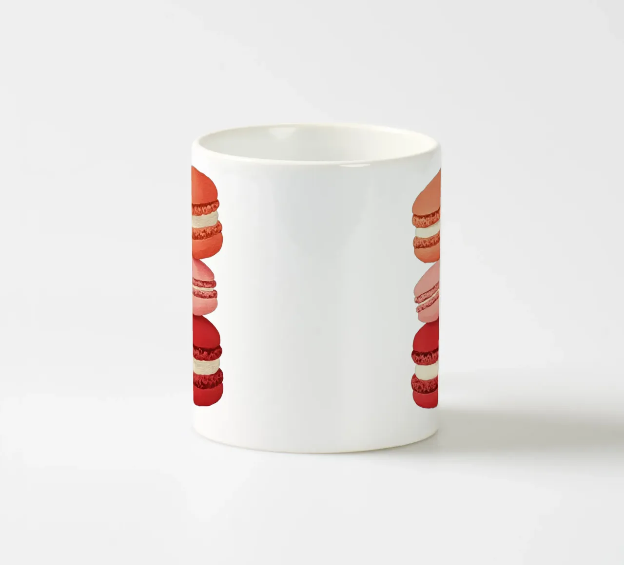 I macarons tazza in ceramica da Curious Canvas