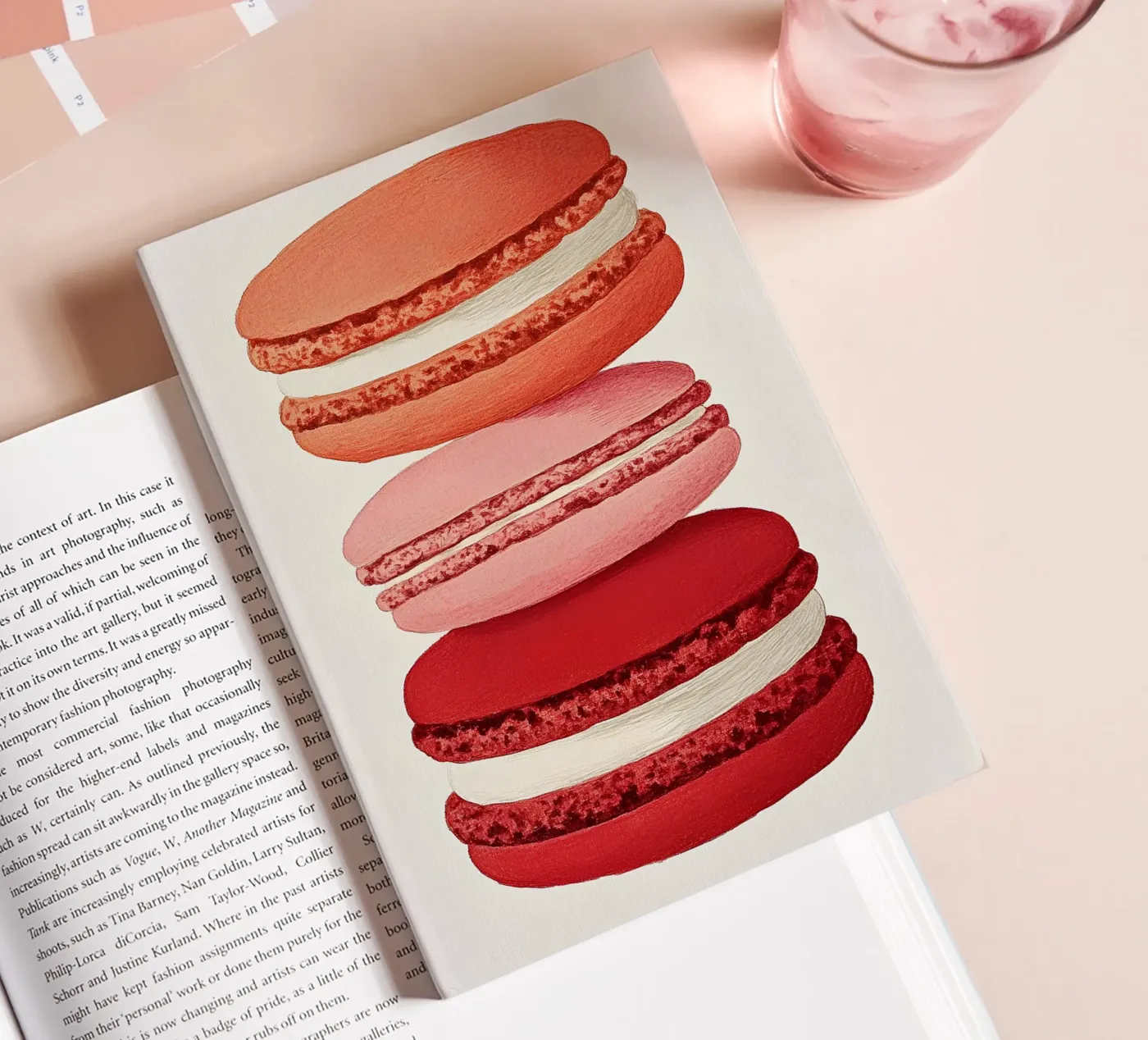 Macarons notebook by Curious Canvas