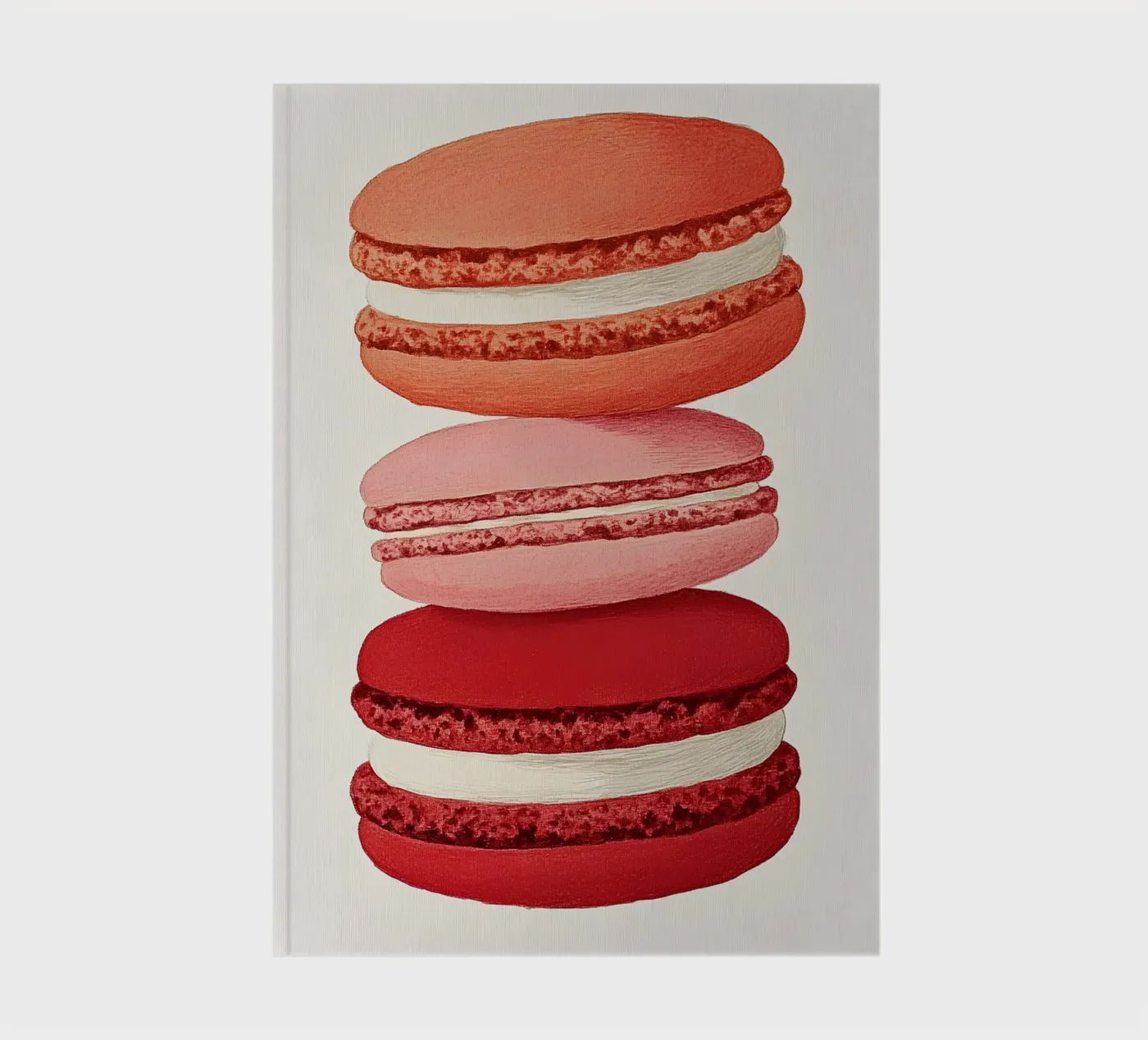 Macarons notebook by Curious Canvas