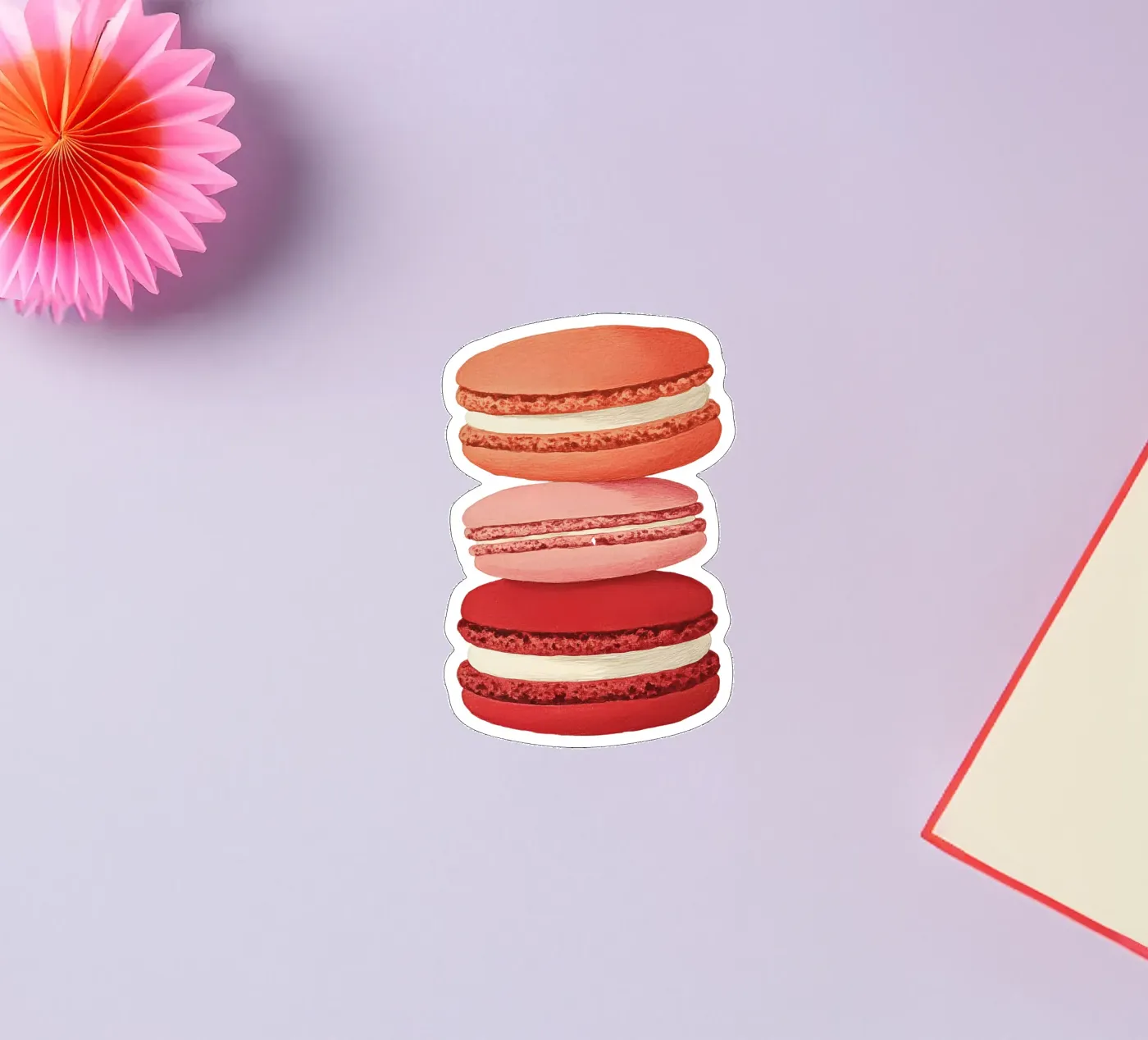 Macarons sticker by Curious Canvas