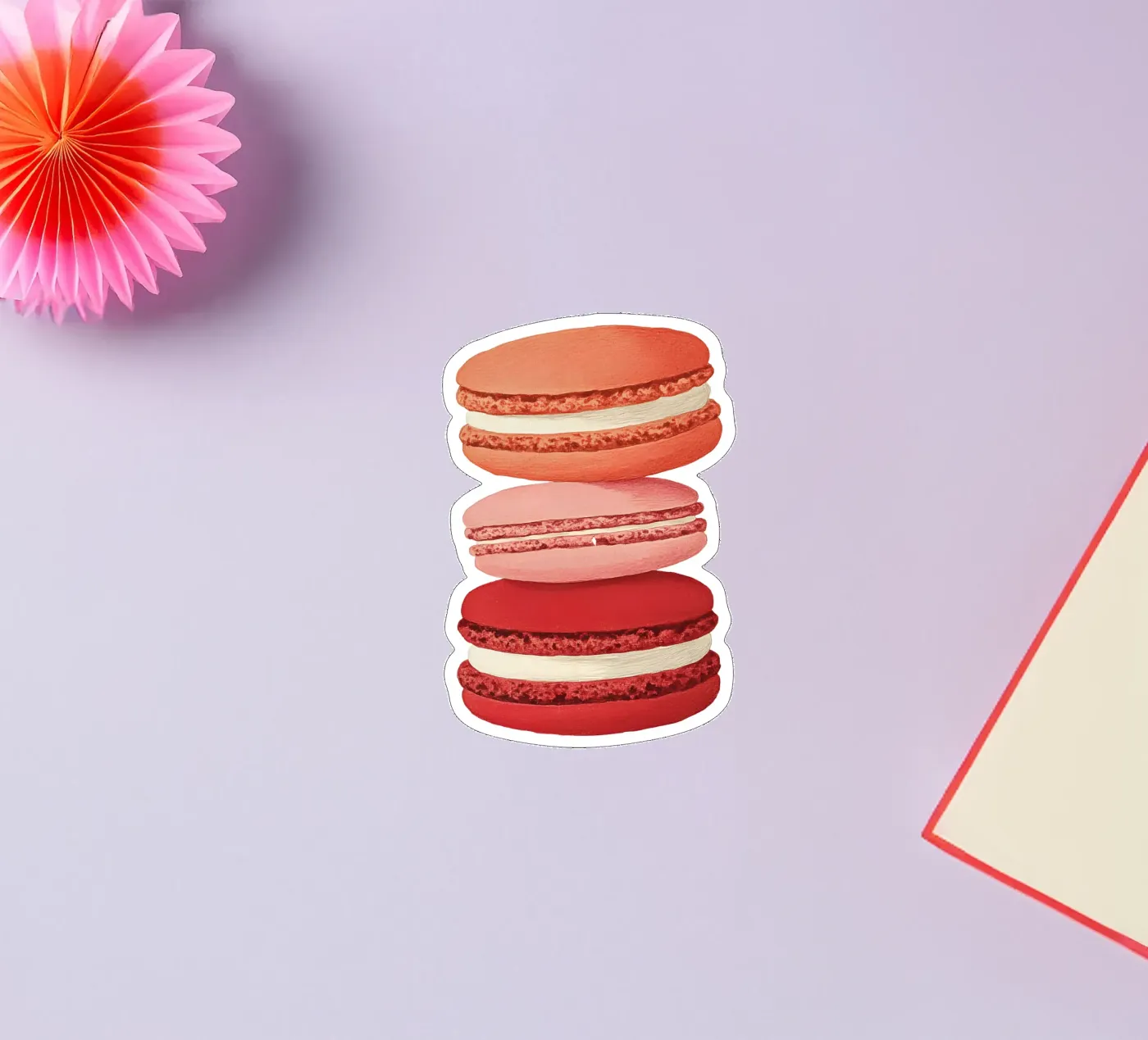 Macarons sticker by Curious Canvas