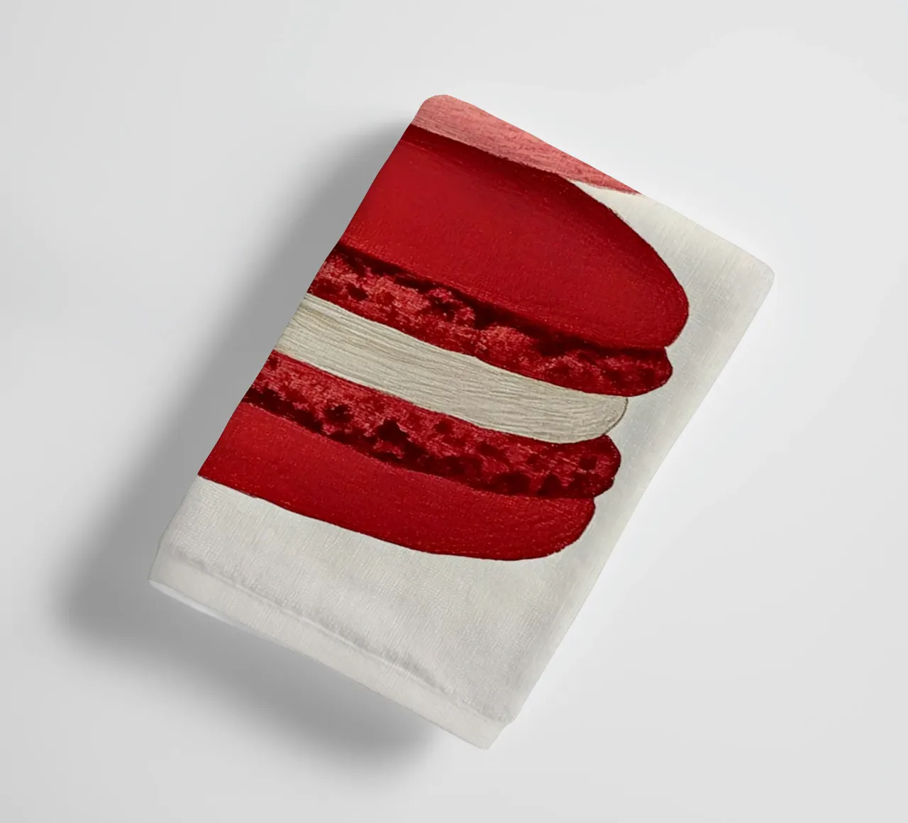 Macarons badhanddoek van Curious Canvas